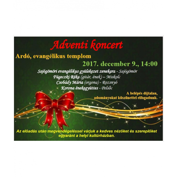 Advent v Ardove - koncert