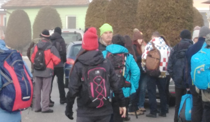 Turistický pochod- Turisztikai séta- 1.2.2020