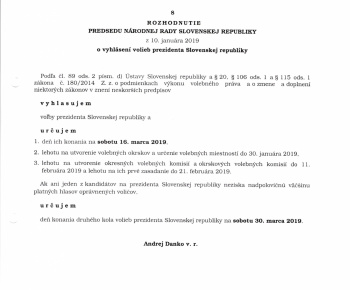 Voľby / Voľby Prezidenta SR 2019 - foto
