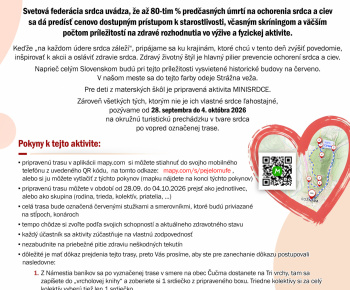 Aktuality / Svetový deň srdca  - foto